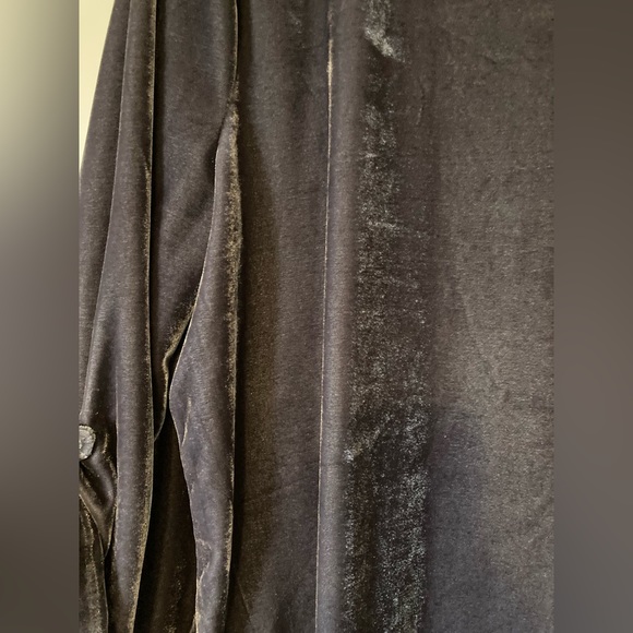 Velvet open front cardigan - Picture 8 of 8